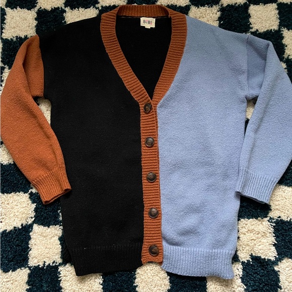 Color block Cardigan - Picture 1 of 3
